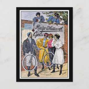 Carte postale : Vélo Art Ruge Whitworth Cycles