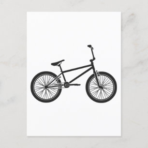 Carte Postale Vélo BMX Rider, Course À Vélo Stunt Cycliste Lover