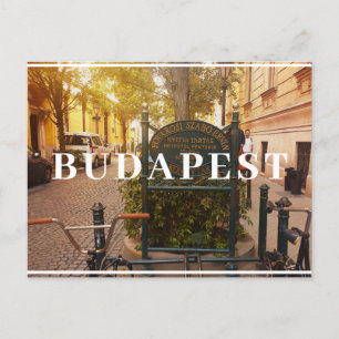 Carte postale Vélo Budapest