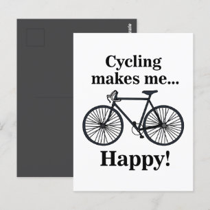 Carte Postale Vélo Cyclisme Pédalage Cycliste