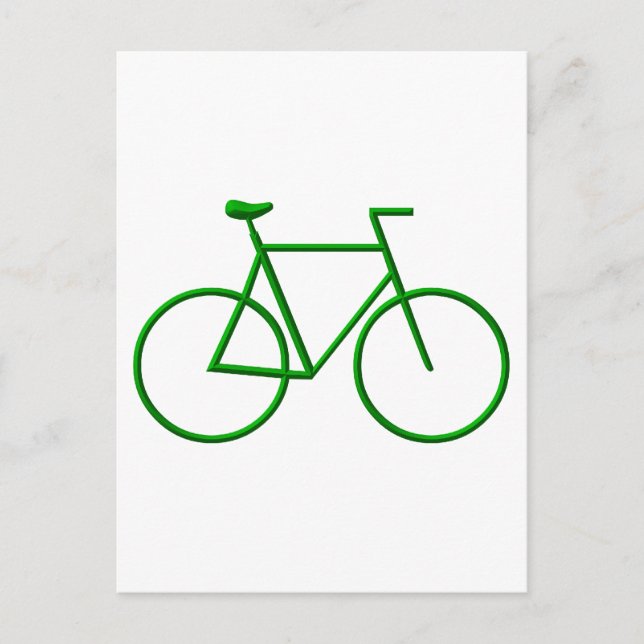 Carte Postale Vélo devenez écolo (Devant)