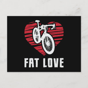 Carte Postale Vélo gras Aimer Vélo Vélo VTT VTT VTT VTT VTT VTT
