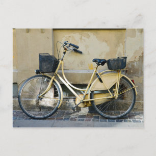 Carte Postale Vélo Jaune, Copenhague, Danemark