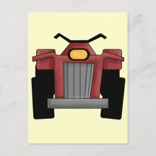 Carte Postale Vélo Quad Runner