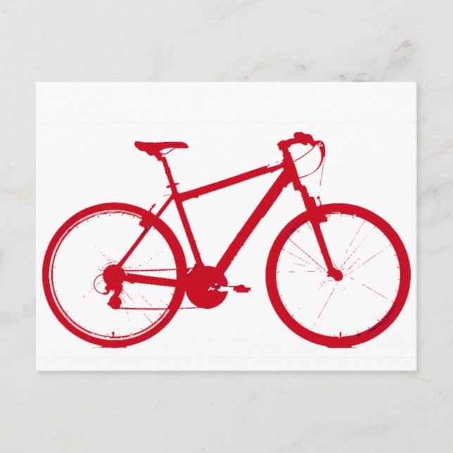 Carte Postale vélo, vélo ; vélo / vélo (Devant)