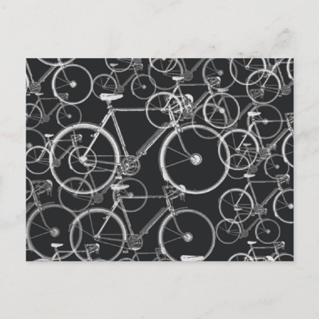 Carte Postale vélo, vélo ; vélo / vélo (Devant)