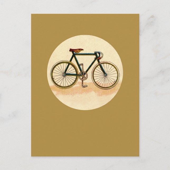 Carte Postale Vélo vintage (Devant)