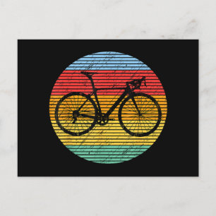 Carte Postale Vélo vintage Racing Funny Road Vélo Racer Cadeau