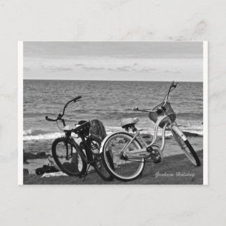 Carte Postale Vélos au bord de la mer