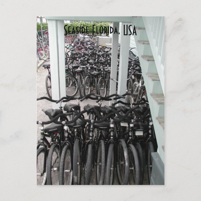 Carte Postale Vélos balnéaires en Floride (Devant)