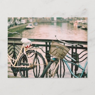 Carte Postale Vélos D'Amsterdam