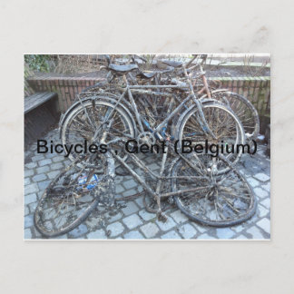 Carte Postale Vélos, Gand (Belgique)