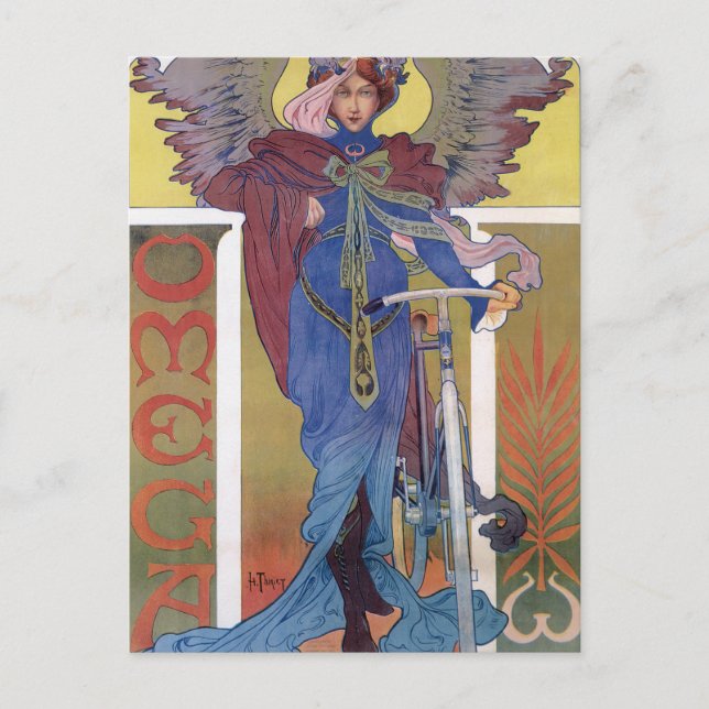 Carte Postale Vélos oméga (Devant)