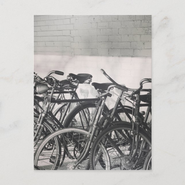 Carte Postale Vélos Vintage (Devant)