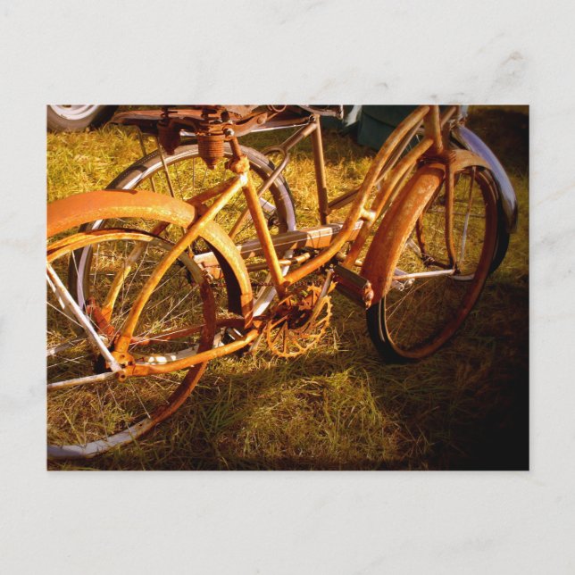 Carte Postale Vélos vintages (Devant)