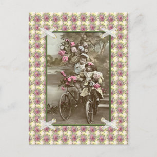 Carte Postale Vélos vintages