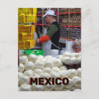 Vendeur De Fromages En Oaxaca, Mexique