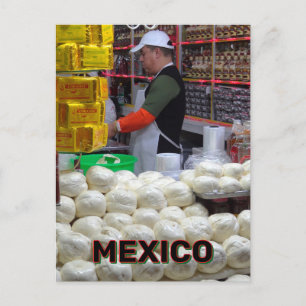 Carte Postale Vendeur De Fromages En Oaxaca, Mexique