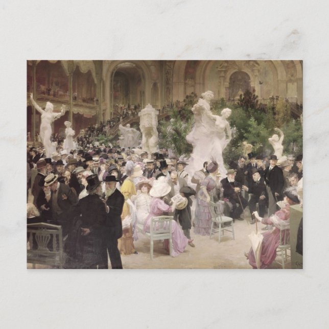 Carte Postale Vendredi au Salon des Artistes Français, 1911 (Devant)