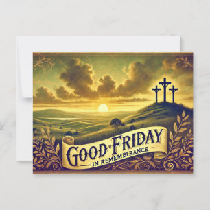Carte Postale Vendredi saint