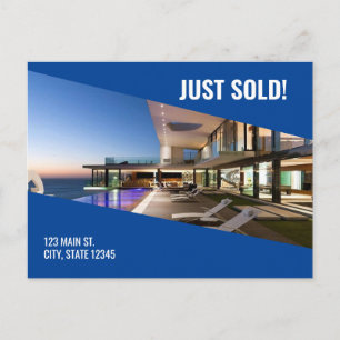 Carte postale vendue - Métro bleu