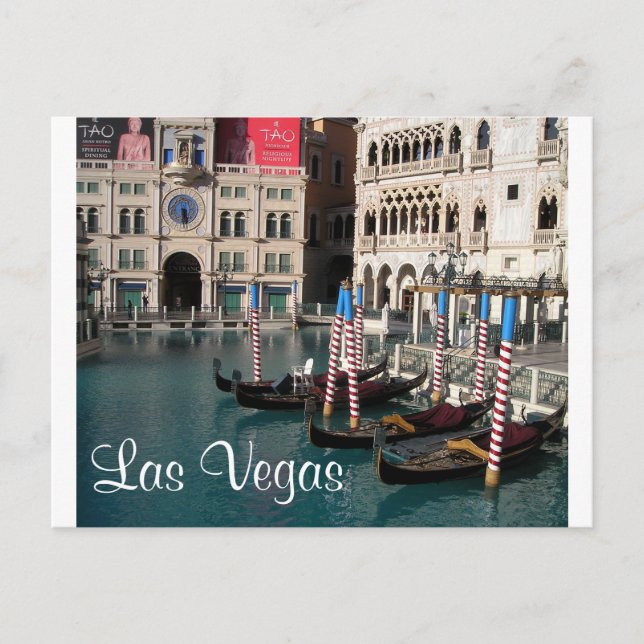 Carte Postale Venetian Casino Little Italy Las Vegas Postcard (Devant)