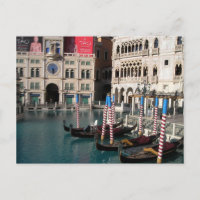 Venetian Casino Little Italy Las Vegas Postcard
