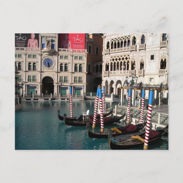 Carte Postale Venetian Casino Little Italy Las Vegas Postcard (Devant)