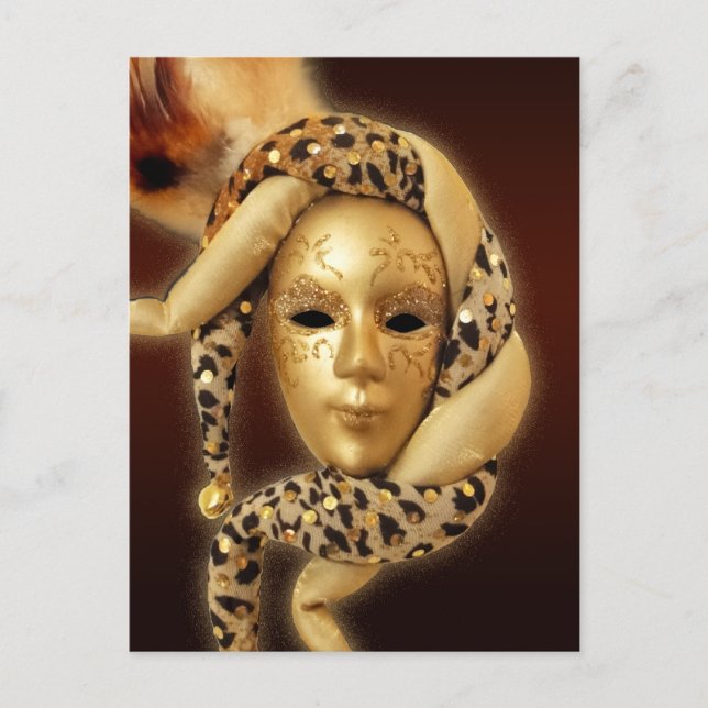Carte postale Venetian Mask (Devant)