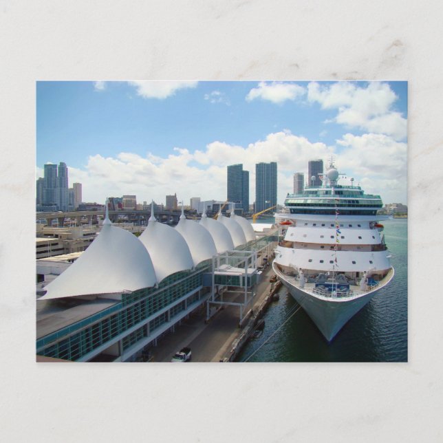Carte Postale Venez en croisière avec moi ! (Devant)