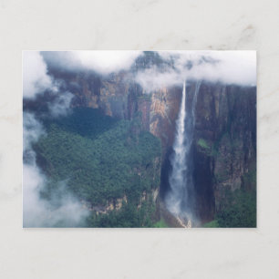 Carte Postale Venezuela, Chute d'Angel, Parc national de Canaima