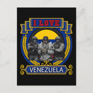 Carte Postale Venezuela Libre Maduro Capturé en Direct T-shirt