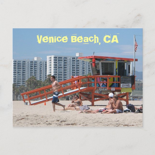 Carte postale Venice Beach ! (Devant)