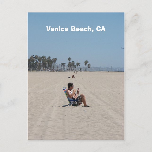 Carte postale Venice Beach amusante ! (Devant)