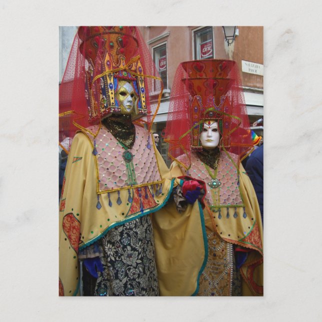 Carte Postale Venice Carnivale (Devant)