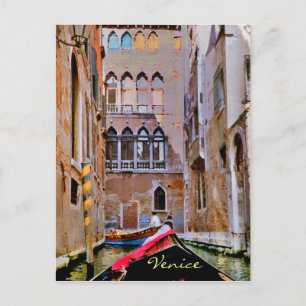 Carte postale Venice Italie Gondola