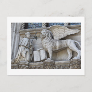Carte postale Venice Lion