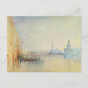 Carte Postale Venice, The Mouth of the Grand Canal, c.1840 (w/c