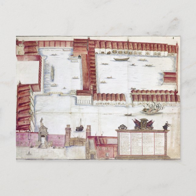 CARTE POSTALE VENISE : ARSENALE (Devant)