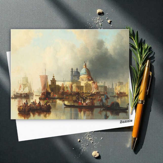 Carte Postale Venise - Bouillonnant Et Animé (Créateur téléchargé)