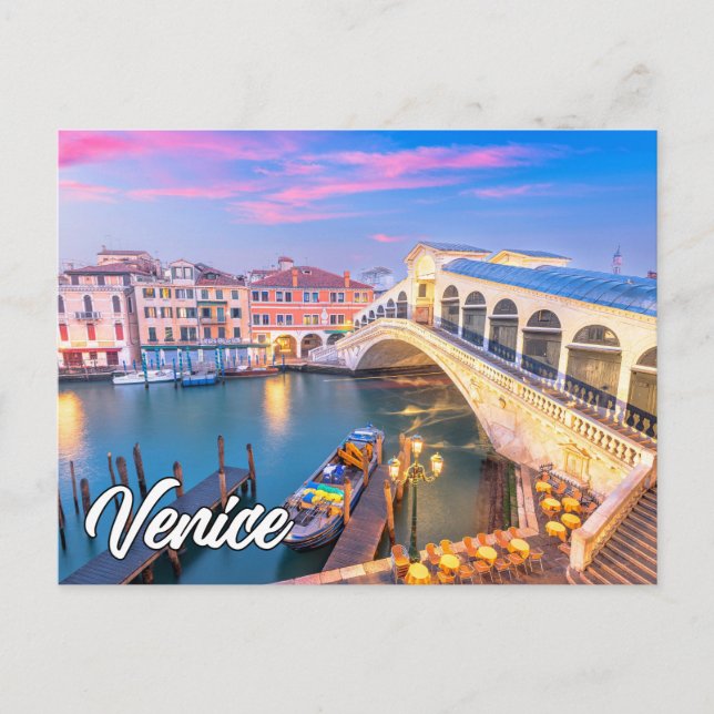 Carte Postale Venise, Italie (Devant)