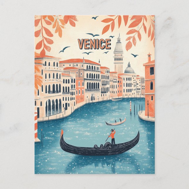 Carte Postale Venise Italie (Devant)