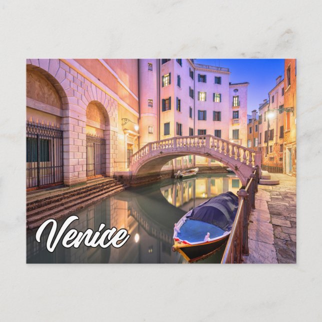Carte Postale Venise, Italie (Devant)