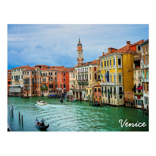 Carte Postale Venise Italie Zazzle Fr