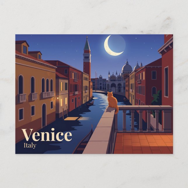 Carte Postale Venise Italie (Devant)