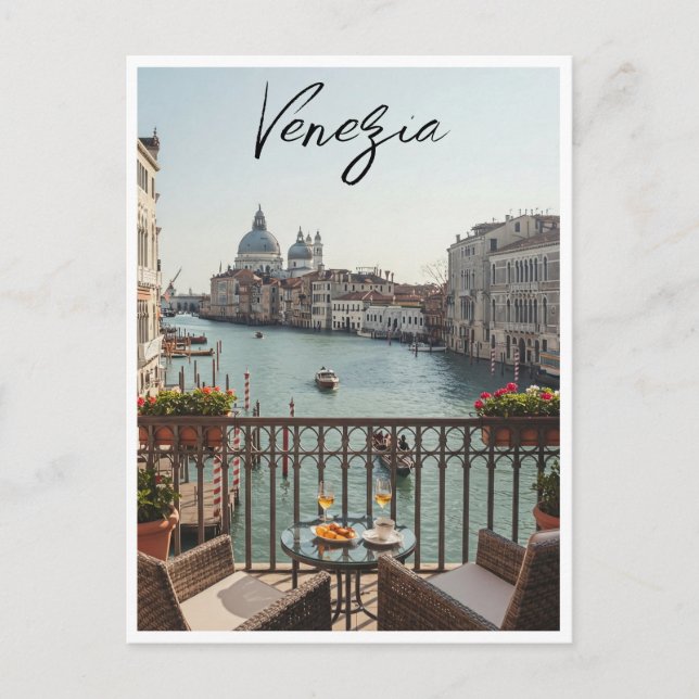Carte Postale Venise Italie (Devant)