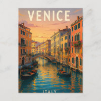 Venise Italie Canal Ponts Bord de l'eau Italien