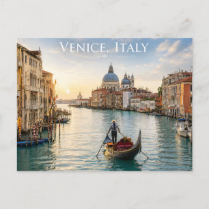Carte Postale Venise Italie paisible Lever de soleil Voyage