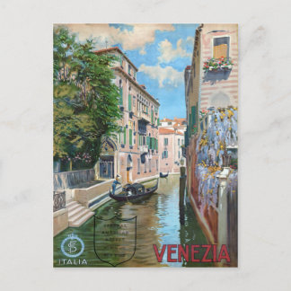 Carte Postale Venise Italie, Poster Vintage voyage