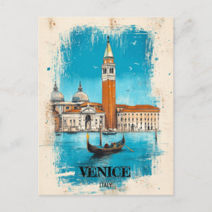 Carte Postale Venise Italie Voyage